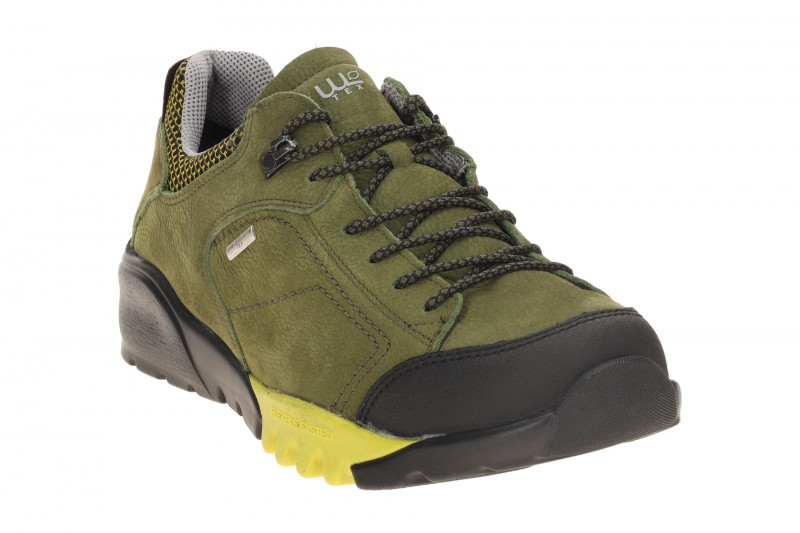 Waldläufer Fritz Schuhe grün olive H-Weite Herren wasserdicht