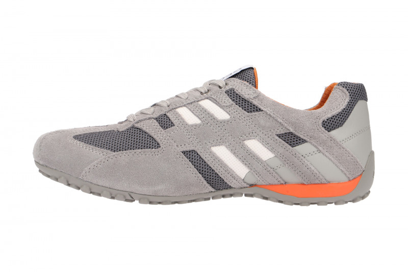 Geox Snake Schuhe hell-grau orange U4207K