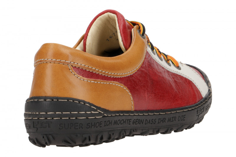 Eject Dass Schuhe rot weiß braun 15736