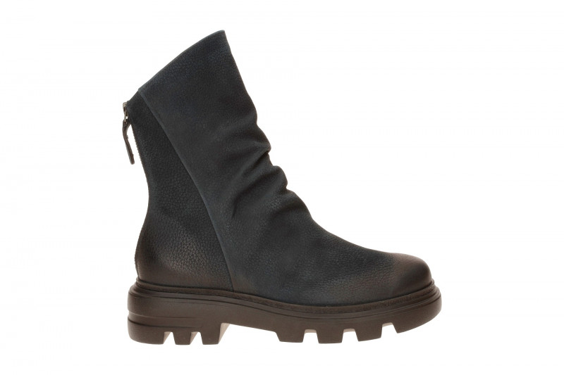 Paul Green Stiefelette blau ocean Nubuck 8253