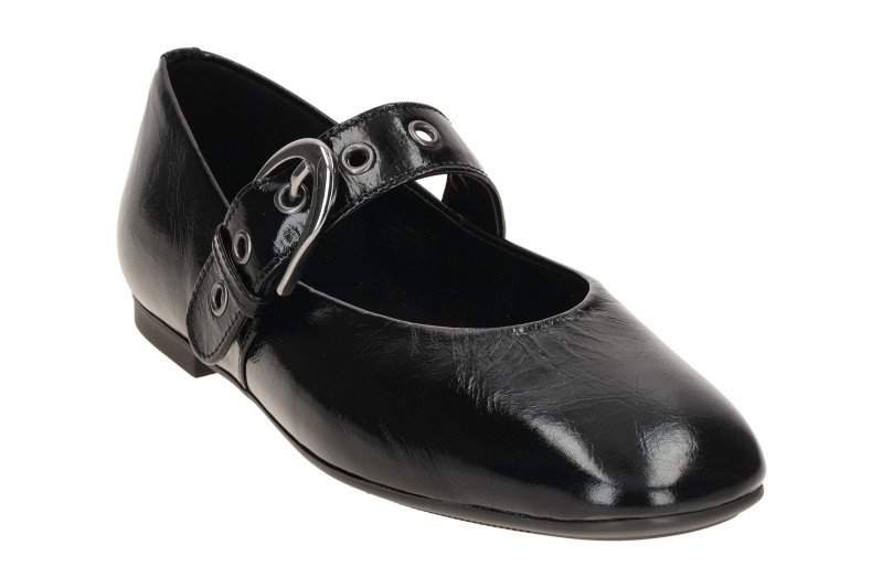 Gabor Ballerina Mary Jane schwarz Latex 74.144.27