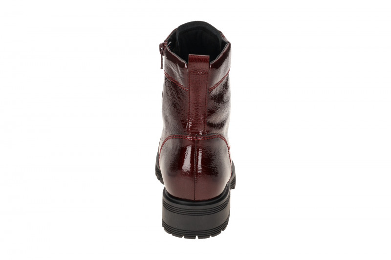 Gabor Comfort Stiefelette rot burgund Lack H-Weite 72.765.88