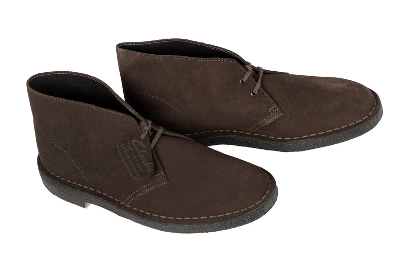 Clarks Desert Boots - Schuhe - dunkelbraun Velour 00111762