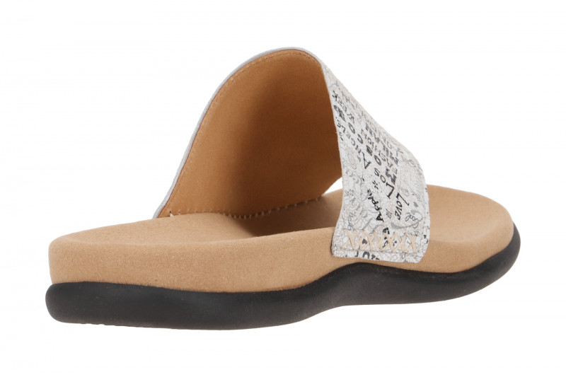 Gabor Zehentrenner Pantolette grau letter 83.700.69