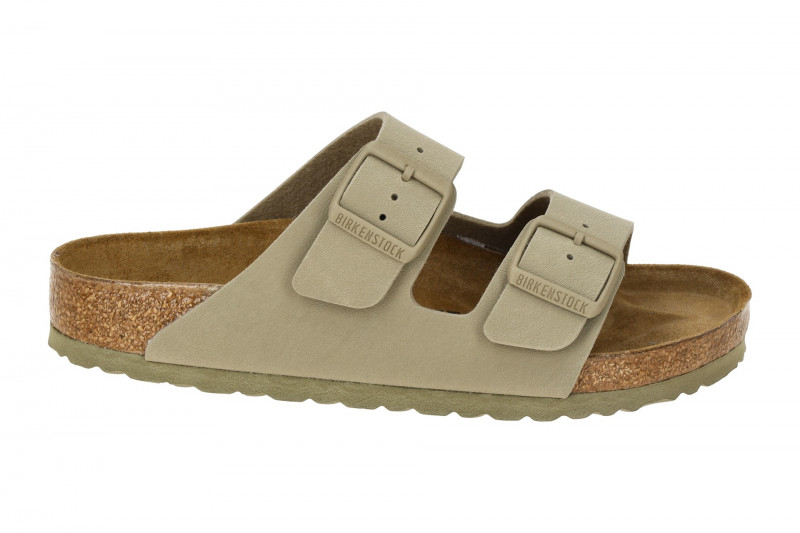 Birkenstock Arizona BS Pantolette grün khaki Normal-Weit UNISEX 1027704