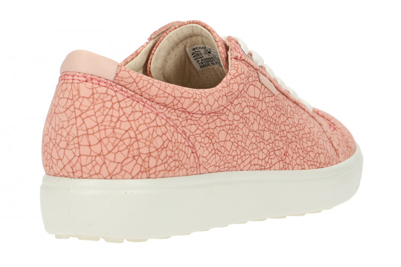 ecco Soft 7 Schuhe Sneaker rosa Laser NEU