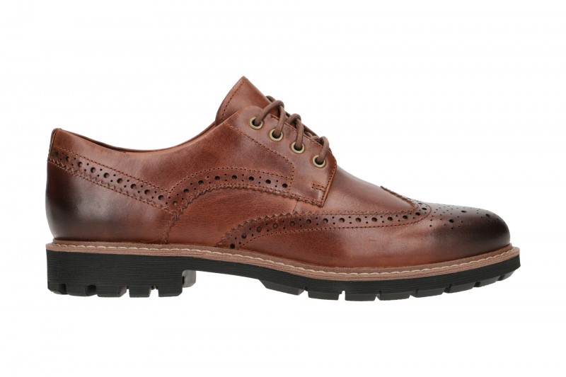 Clarks Batcombe Schuhe braun Budapester