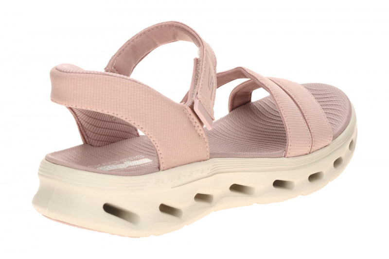 Skechers Sandalen Go Walk Gliede Step rosa Slip-Ins 141269