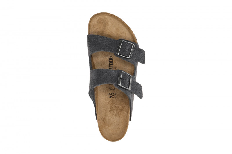 Birkenstock Arizona BS Pantolette dunkelgrau Normal Weit 1031632