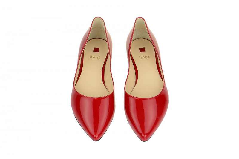 Högl Ballerinas rot Lack 0004