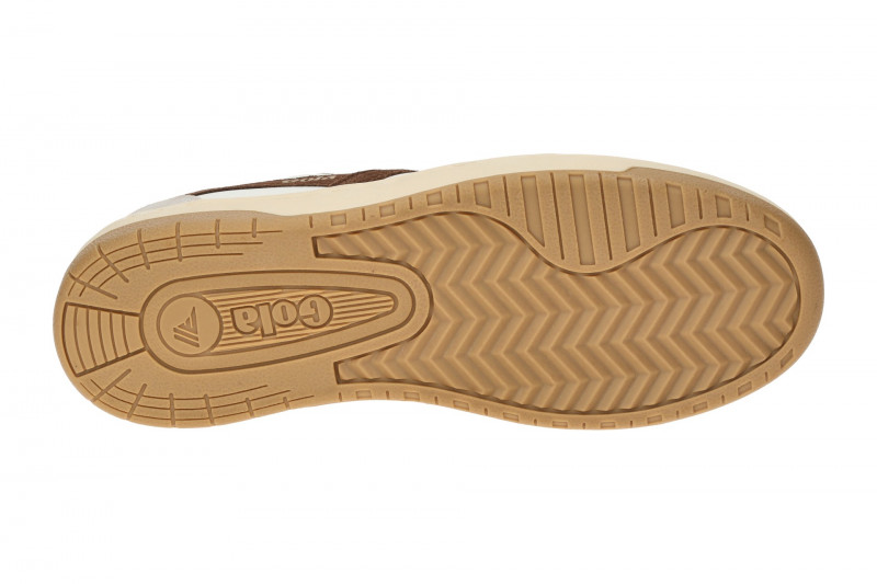 Gola Hawk Schuhe Sneakers weiß braun Damen CLB336