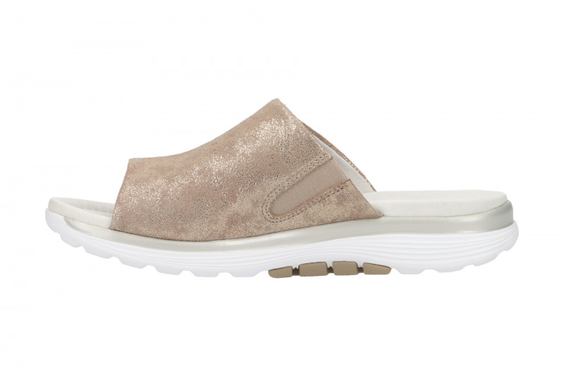 Gabor RollingSoft Pantolette beige metallic