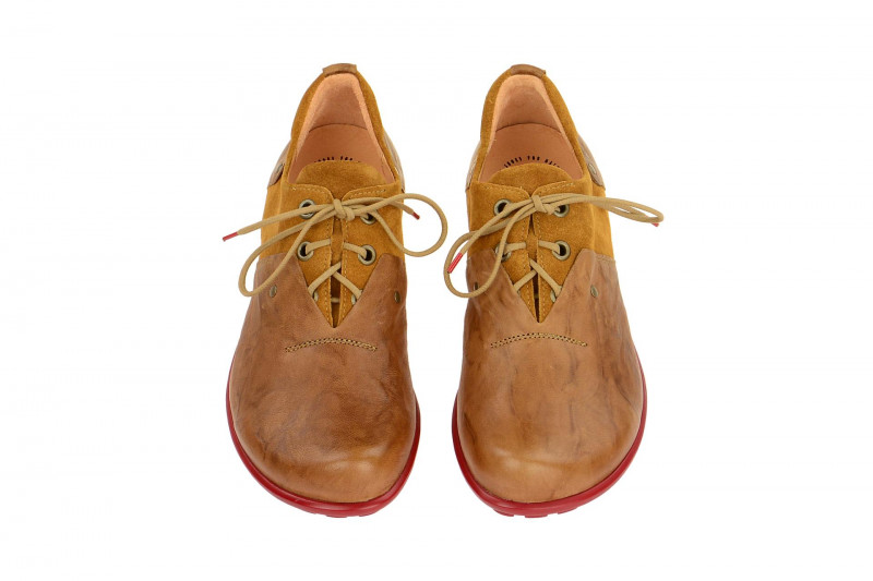 Think Kong Schuhe hell-braun rot 2-82651-55