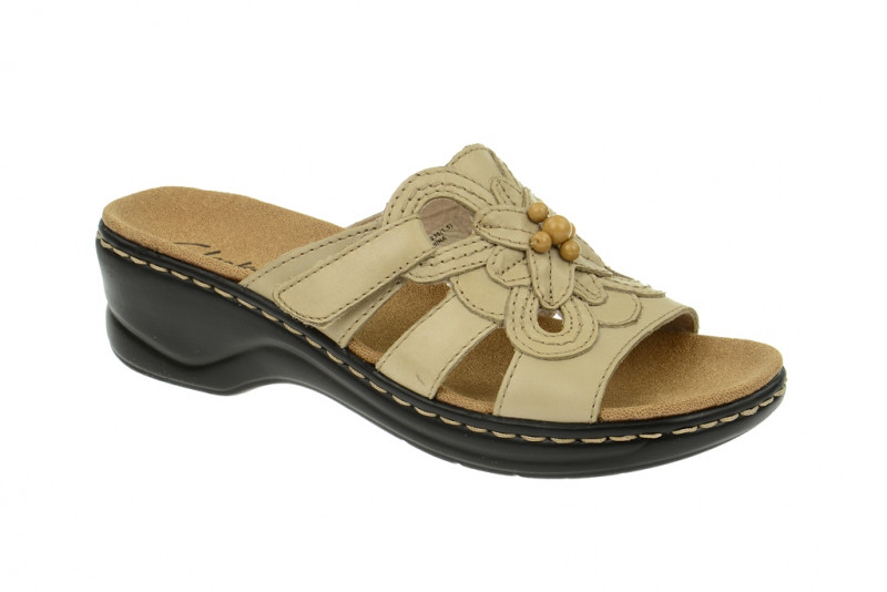Clarks Pantoletten Odette Basil beige