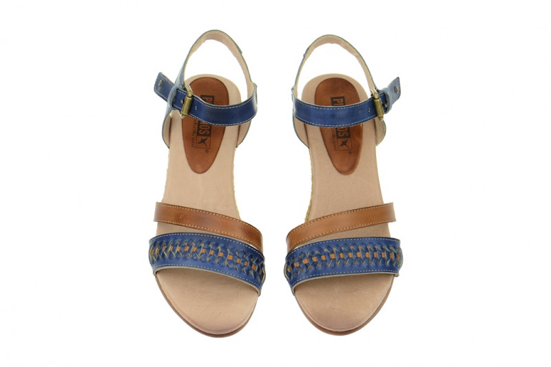 Pikolinos Keil Sandalette - Cullera nautic blau - 976-8111