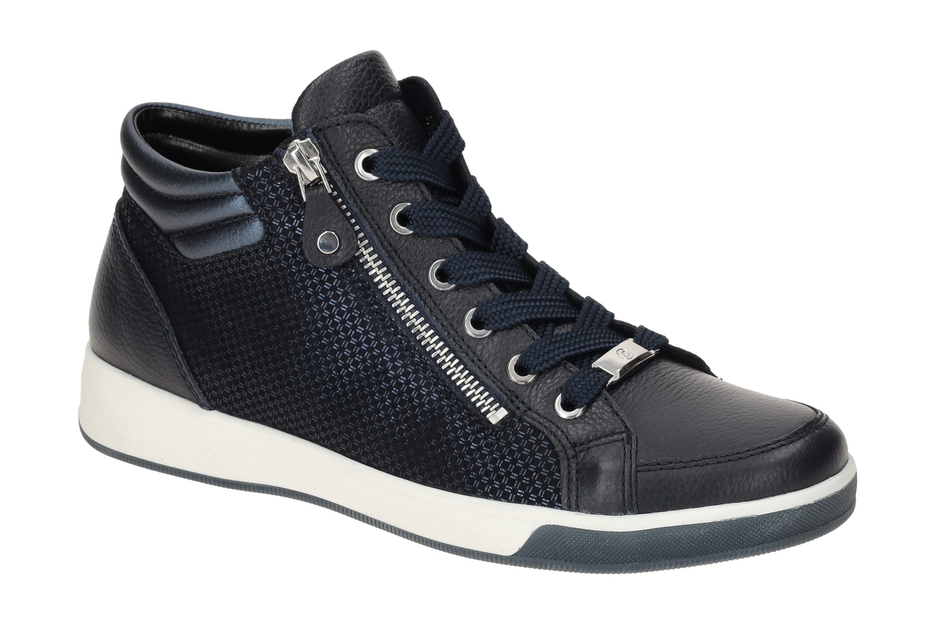 ARA Damen Sneaker Mid – Stylischer Sportschuh Mit Herausnehmbarem Fußbett