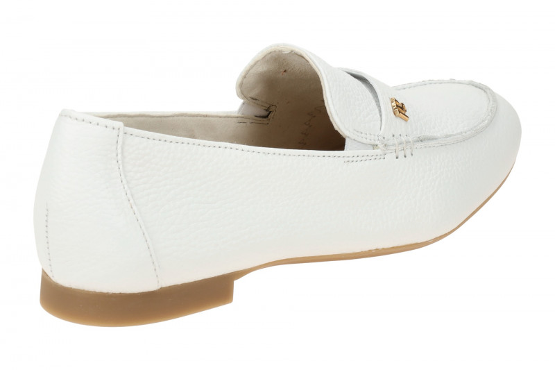 Paul Green Schuhe Loafer weiß Slipper 1056