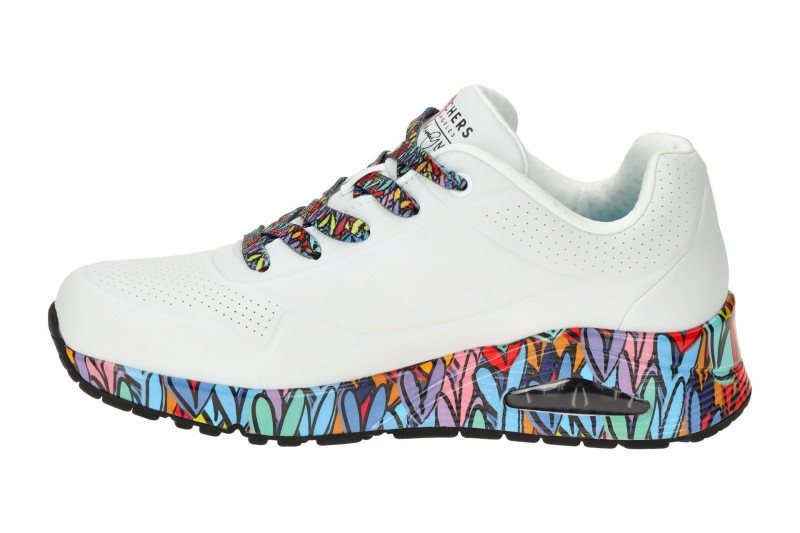 Skechers Uno Schuhe weiß Lovewall 177918