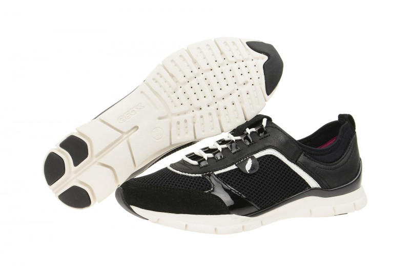 Geox Respira Sukie B Sneakers in schwarz Damenschuhe