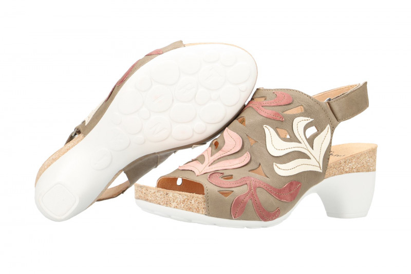 Think Traudi Sandale grau kombi 2-82569-25