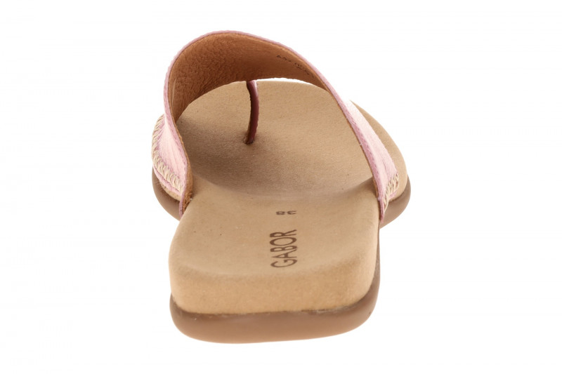 Gabor Zehentrenner Pantolette soft pink Lack 83.700.90