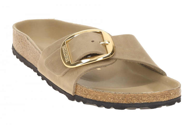 Birkenstock Madrid Big Buckle Pantolette braun tabacco 1030467