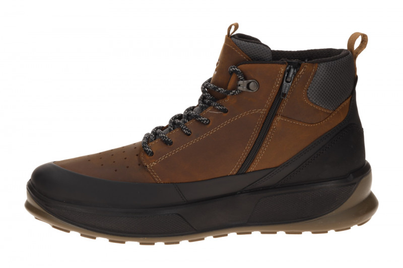 Ecco Byway Stiefelette braun schwarz Nubuck Waterproof 522864