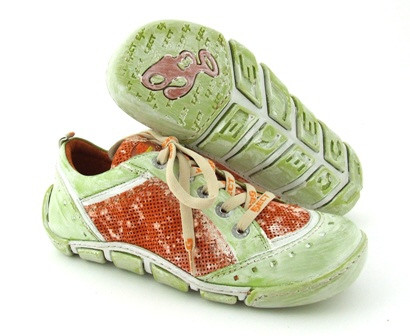 Eject Flight Limao E-11046 Schuhe grün orange