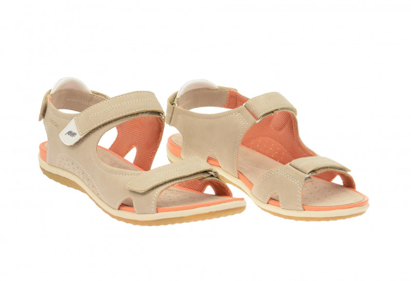 Geox Sandale Vega beige orange D52R6A
