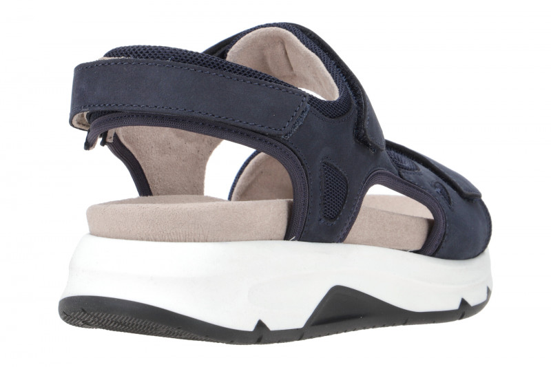 Gabor RollingSoft Sandale blau weiß 86.889.36