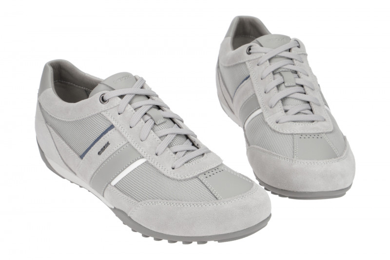 Geox Wells Schuhe Sneakers hellgrau U52T5C