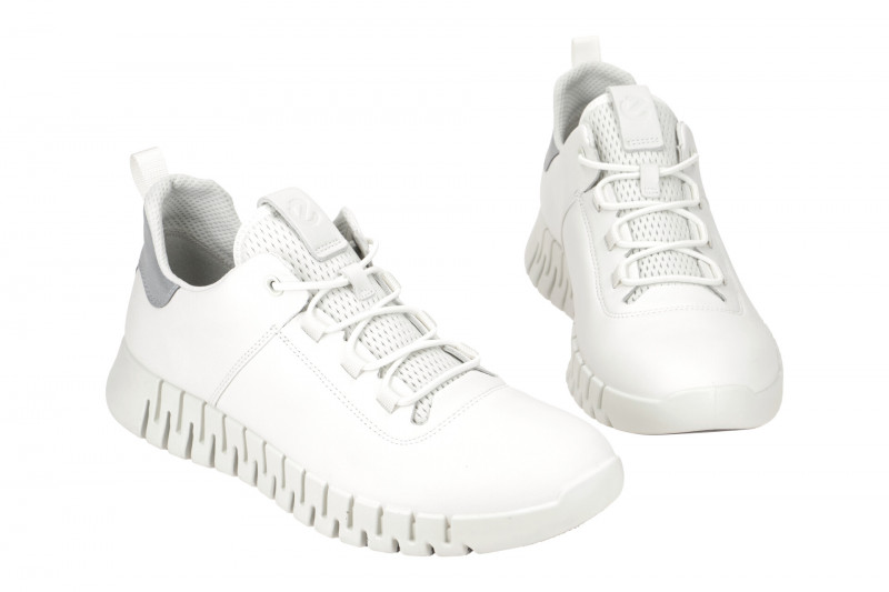 Ecco Gruuv Schuhe weiß Herren Sneakers 525204