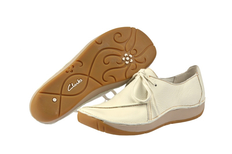 Clarks Horse Rustle Schuhe weiß 20311449