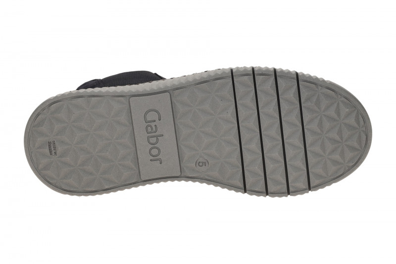 Gabor Stiefeletten blau pazifik Plateau Chelsea Stil 73.540.16