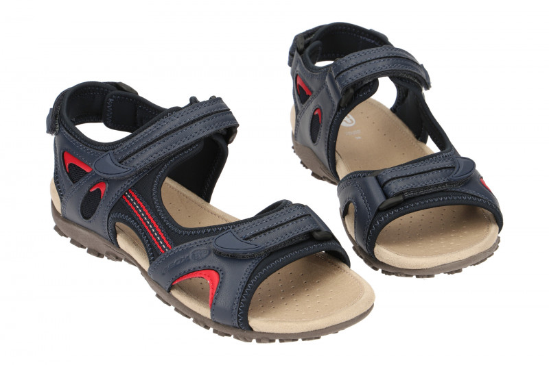 Geox Strel Sandale blau rot D9225B