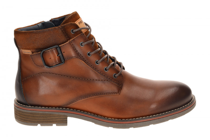 Pikolinos York Herren Stiefel braun Schnalle M2M-8045C1