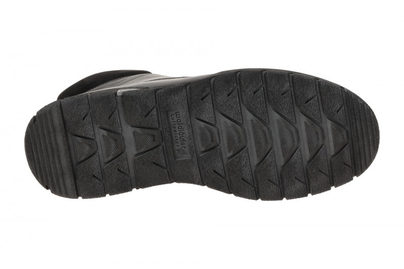 Waldläufer Lino Stiefelette Herren schwarz dünn gefüttert 965802