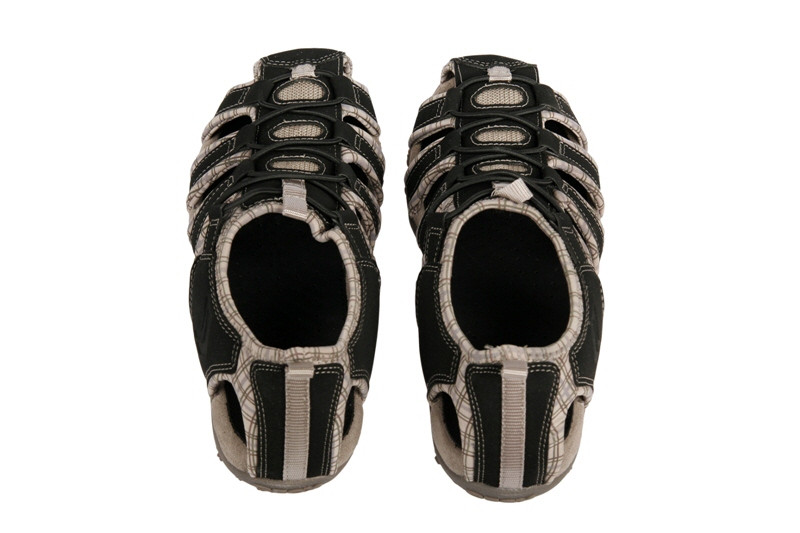 Geox Respira Schuhe Sand Strel schwarz beige Sandalette