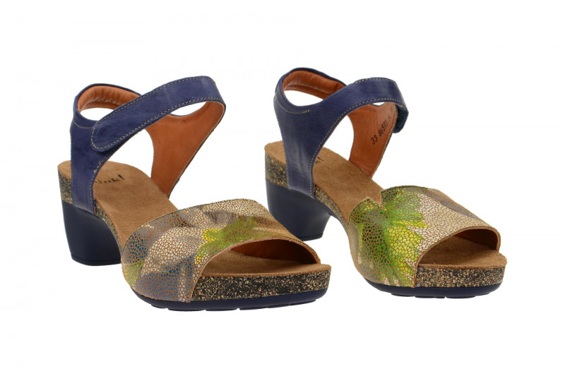 Think Traudi Sandale blau jeans kombi 6-86573-84