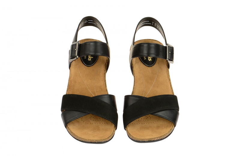 Clarks Autumn Air Sandale schwarz 26123789 4