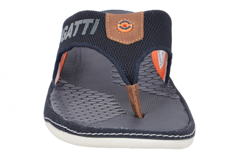 bugatti Branson Zehentrenner Pantolette blau 73582