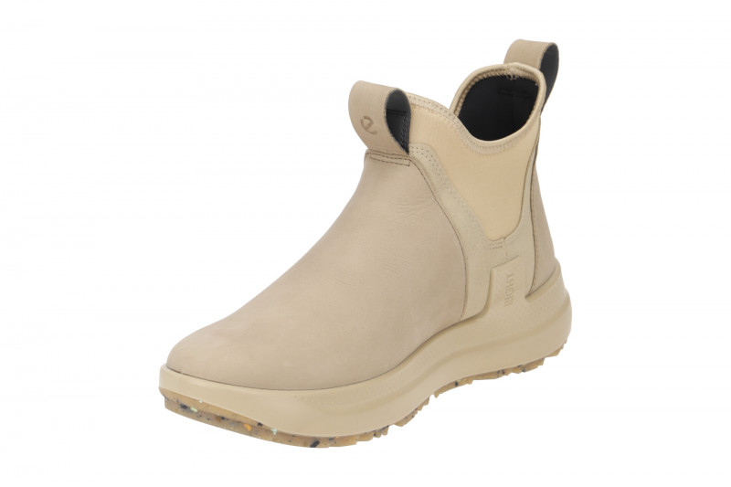 Ecco Solice Chelsea Stiefelette beige GORE-TEX