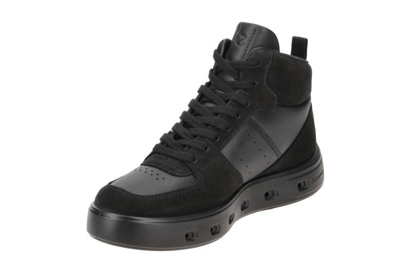 ecco Street 720 Mid Sneaker schwarz GORE-TEX Surround