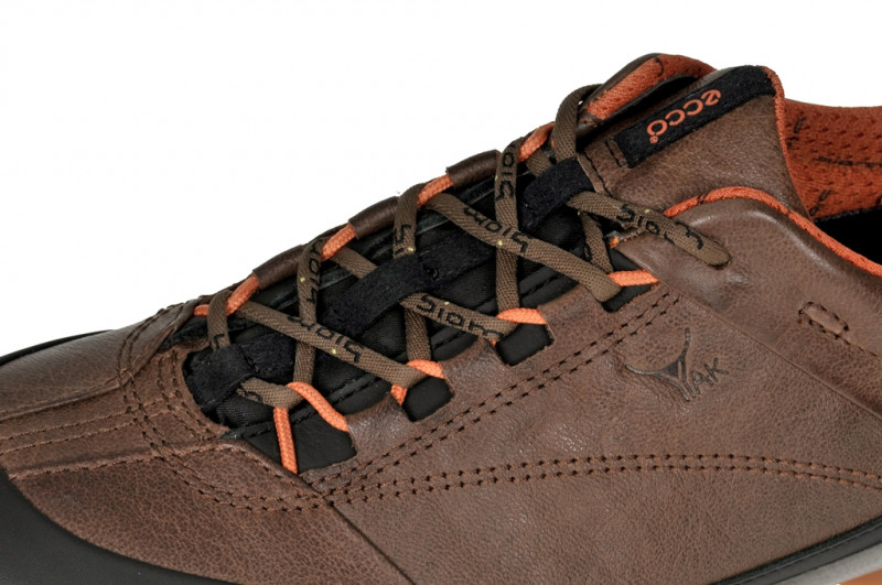 Ecco Biom Zero Schuhe in schwarz braun Yak-Leder Halbschuhe