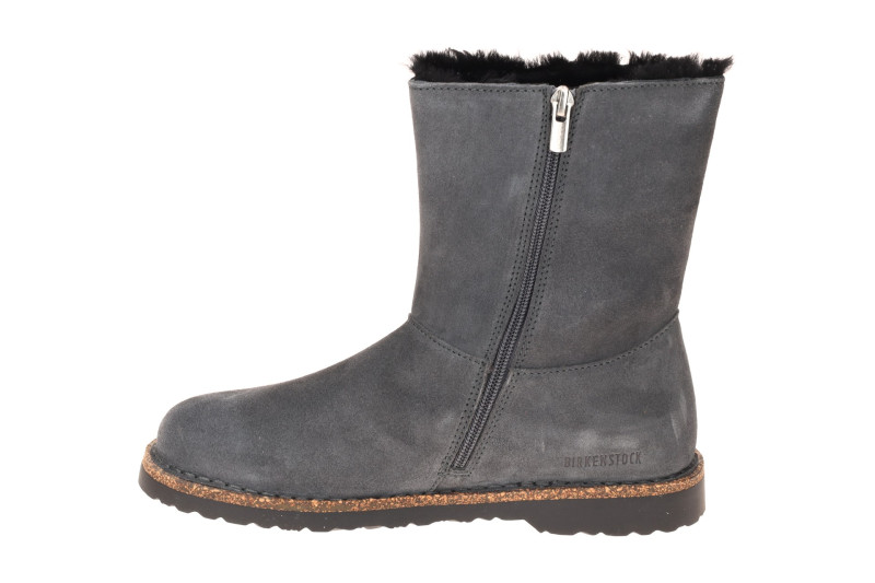 Birkenstock Uppsala Zip Stiefel grau Warmfutter NORMAL-WEIT 1032750
