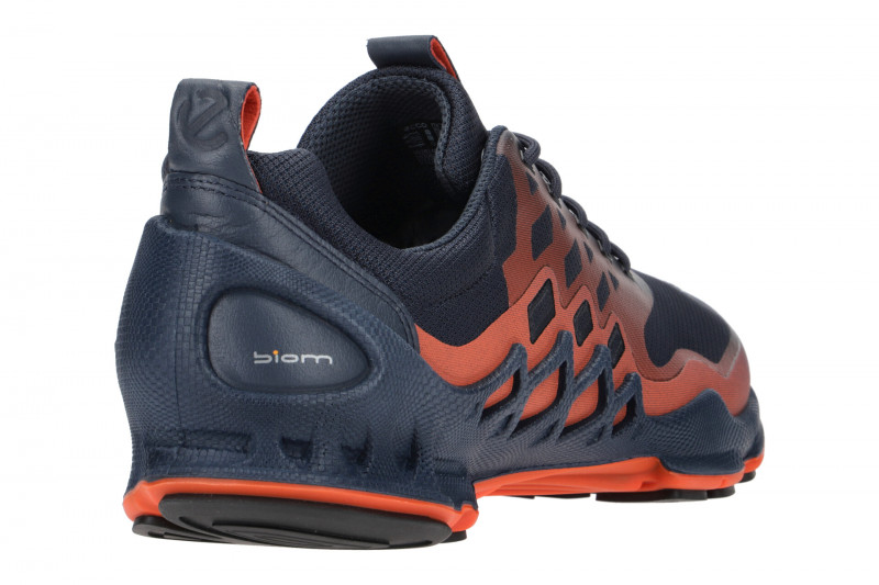 Ecco Biom AEX Herren Sportschuhe blau orange