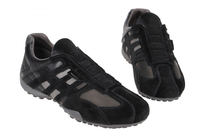 Geox Snake Slipper Schuhe schwarz U4207L