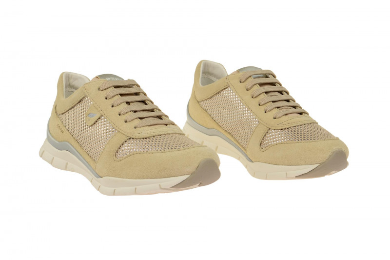 Geox Sukie Schuhe beige silber D52F2A