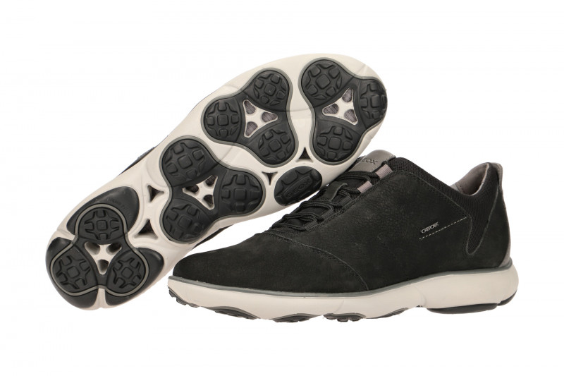 Geox Nebula Schnür Schuhe schwarz U74D7C