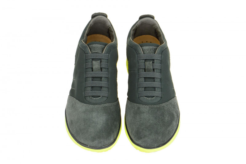 Geox Nebula Schuhe grau Sohle gelb